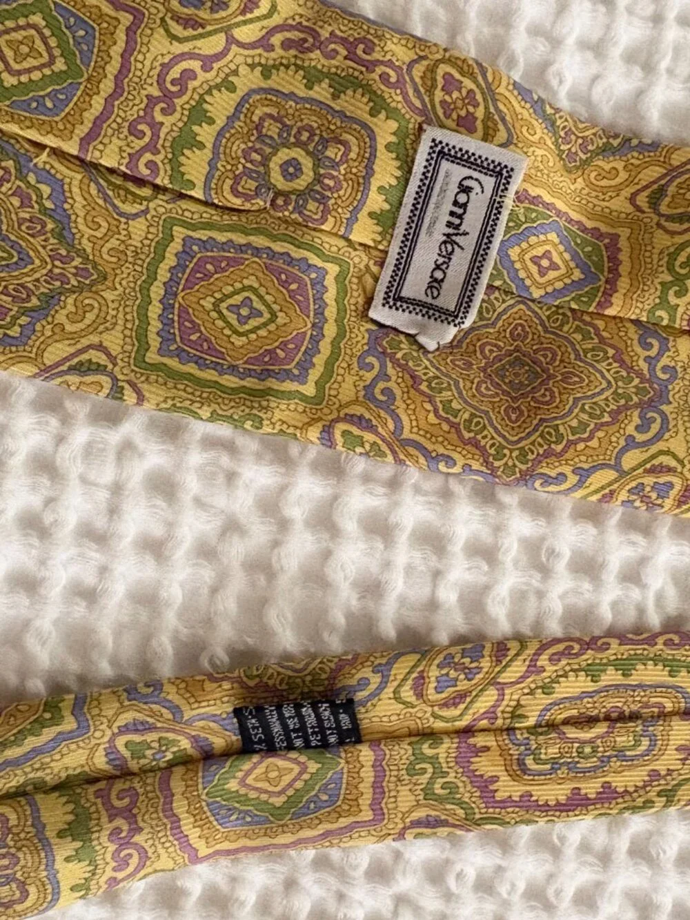 Gianni Versace silk tie